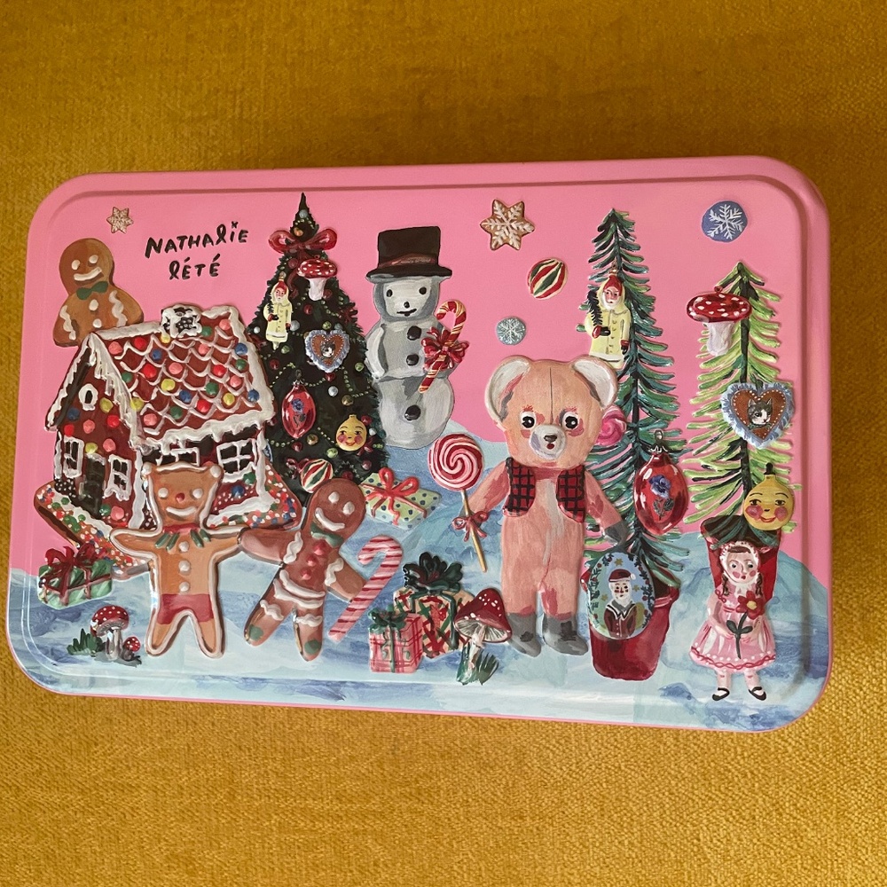Nathalie Lete Christmas 2024 Tin with 2 Lotions